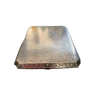 SOLD Antique Art Deco Elgin Co. Sterling Silver Cigarette Case/ Card Holder